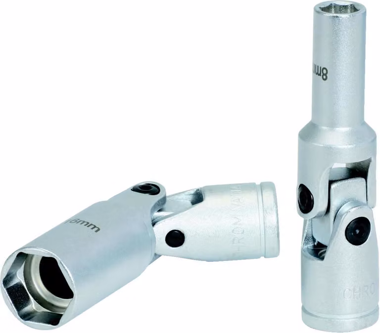 KS TOOLS Presa per candelette 3/8" corta 75 mm 12 mm - 500.7304