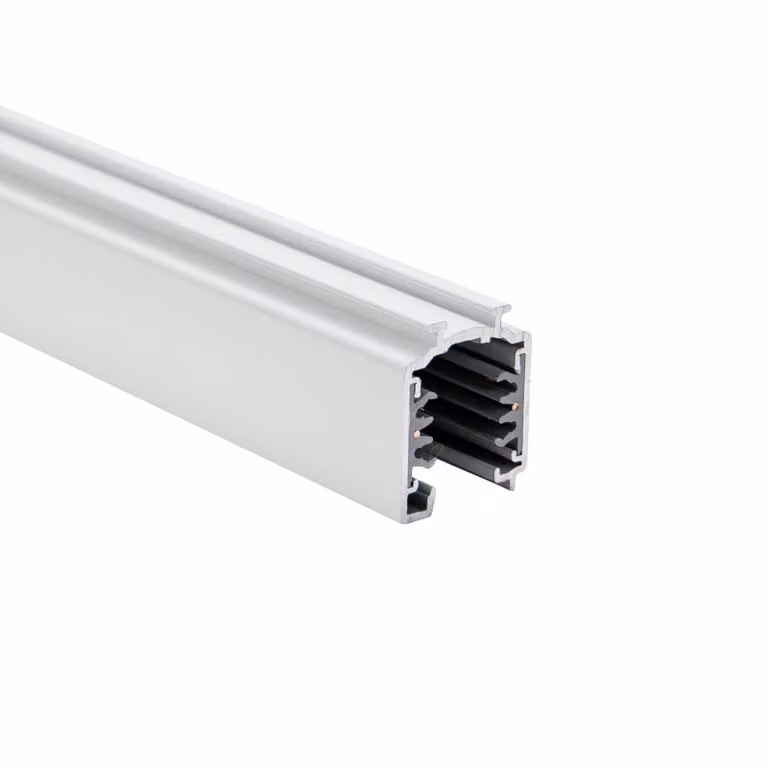 BRUMBERG Sistema binario trifase ONETRACK, bianco, L. 300 cm ONETRACK 3-Phasen, dimmerabile, Bianco / Opale, Alluminio