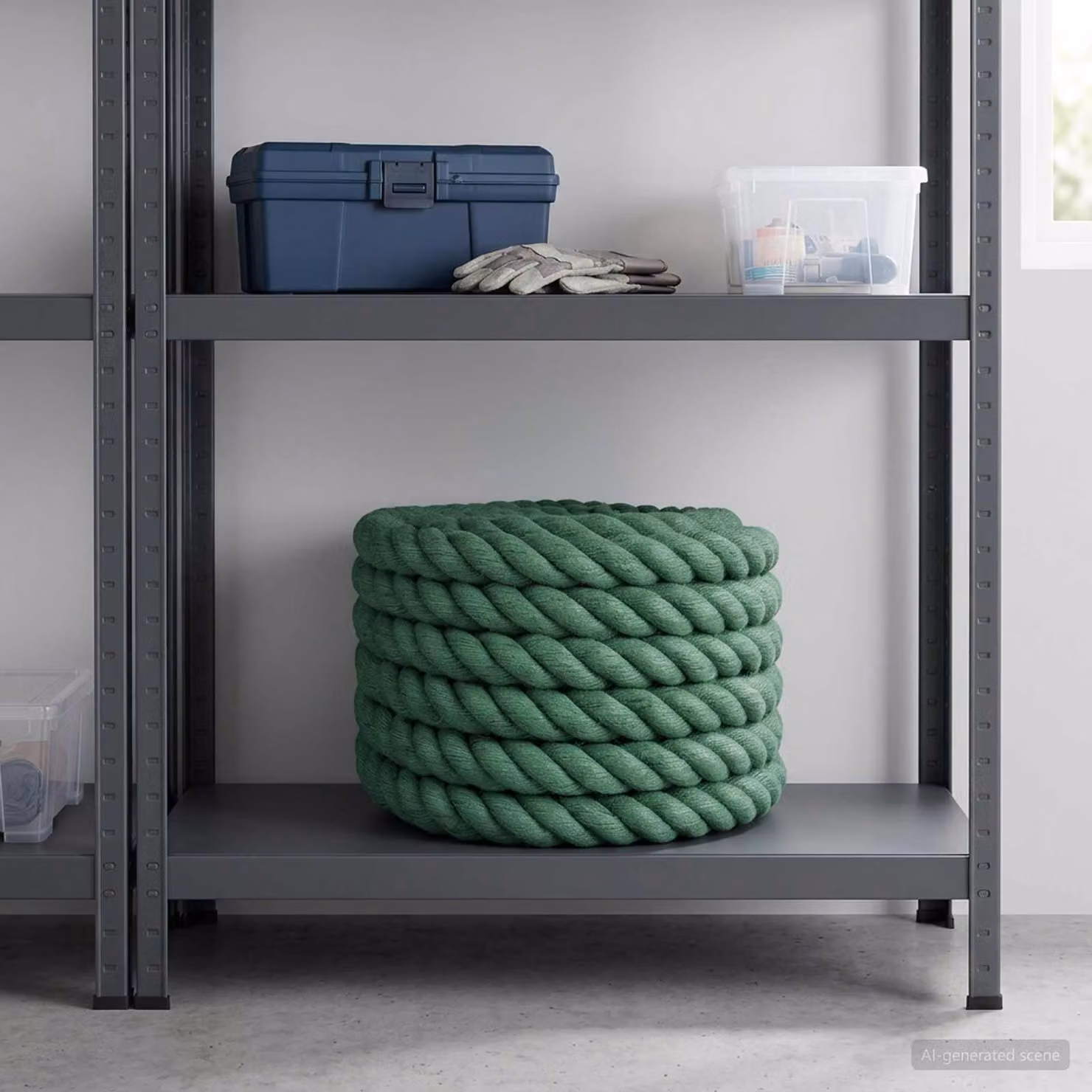 Corda di Juta vidaXL Verde 36 mm in 100% Juta Naturale