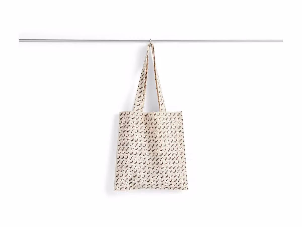 Hay Logo Tote Borsa - Burgundy
