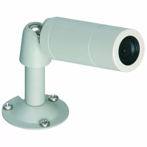 Telecamera cilindrica con obiettivo super teleobiettivo per montaggio a vista, beige TCS FVK3230-0