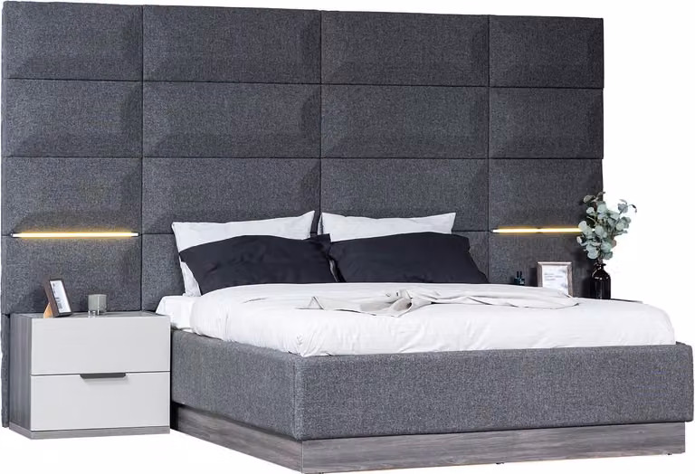 Bett Doppelbett Betten Möbel Einrichtung Möbel Design Hochglanz Schlafzimmer