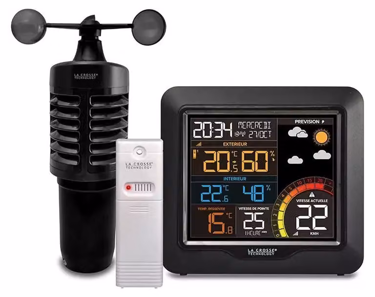 Stazione meteorologica bianca/nera La crosse technology WS6861-BLA