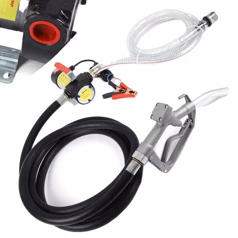 Pompa benzina, autoadescante, portata 50 l/min, nera