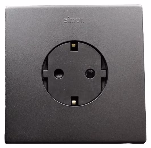 Prese di corrente Schuko 230V (nera)