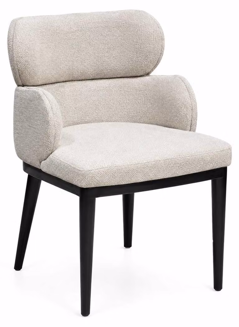 Sedia di design, sedia da pranzo, sedia imbottita, mobili sedia in legno