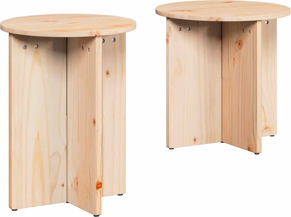 Tavolino da salotto 2 pcs Naturale