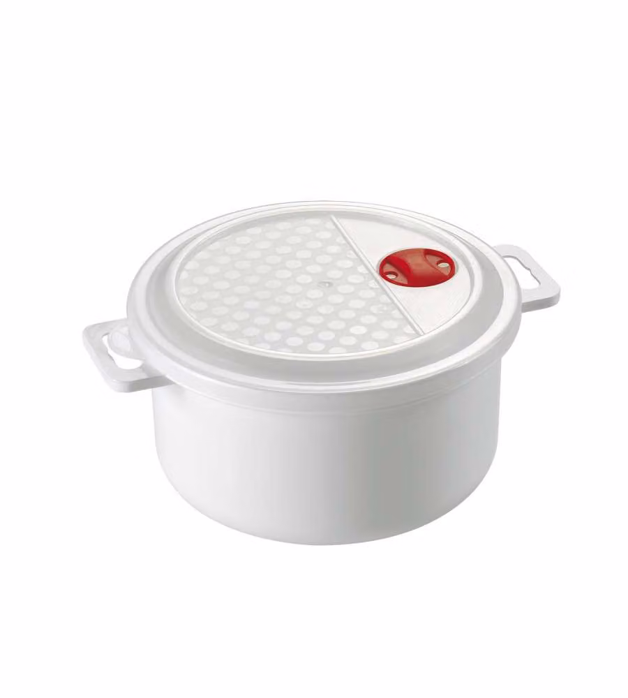 Heidrun Casseruola per Microonde - Bianco - 20 cm - 1.8 litri