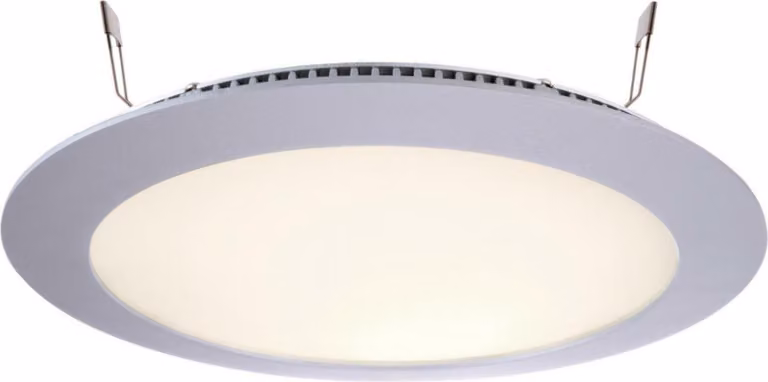Pannello LED Kapego 16W LED, 2700K bianco caldo, argento, 700mA