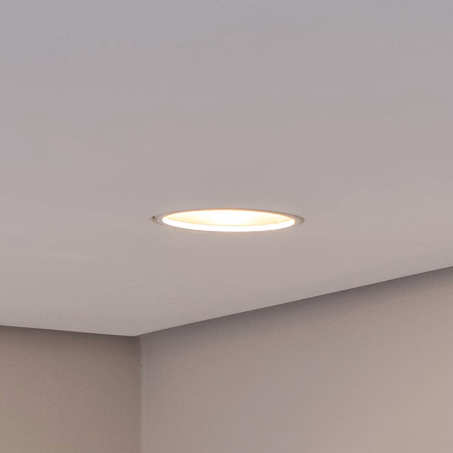 BEGA Bega LED spot da incasso a soffitto Studio Line, bianco/alluminio, Line, Alluminio / Grigio / Zincato, Soggiorno / Sala da pranzo, Alluminio