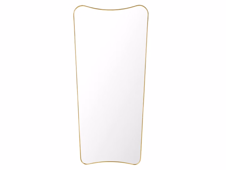 F.A. 33 Specchio Rettangolare 70x146 cm Ottone