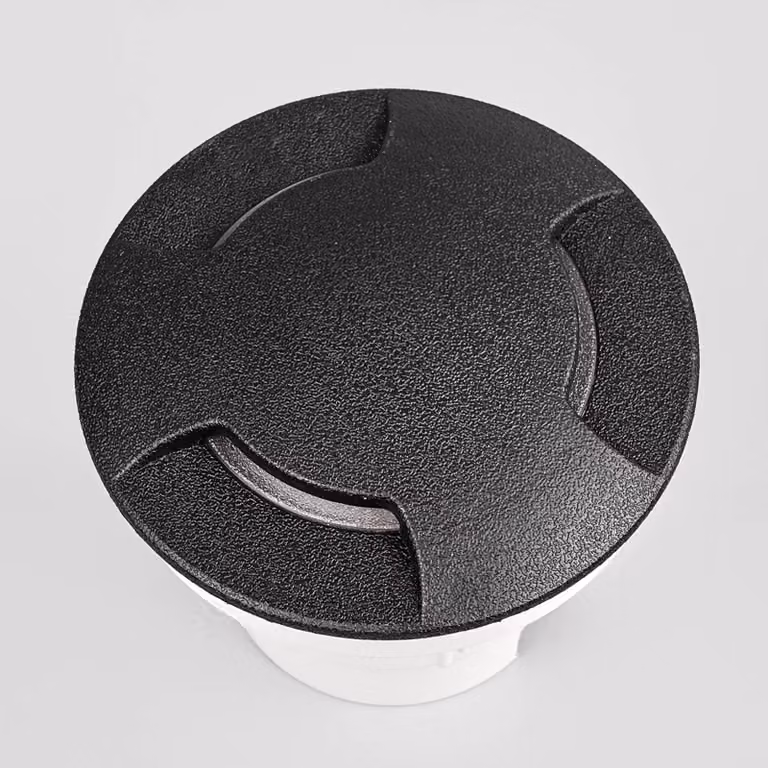 Fumagalli Spot LED da interrare Ceci 120-3L nero CCT CECI, Nero, Plastica, Moderno, Faretto da incasso da terra
