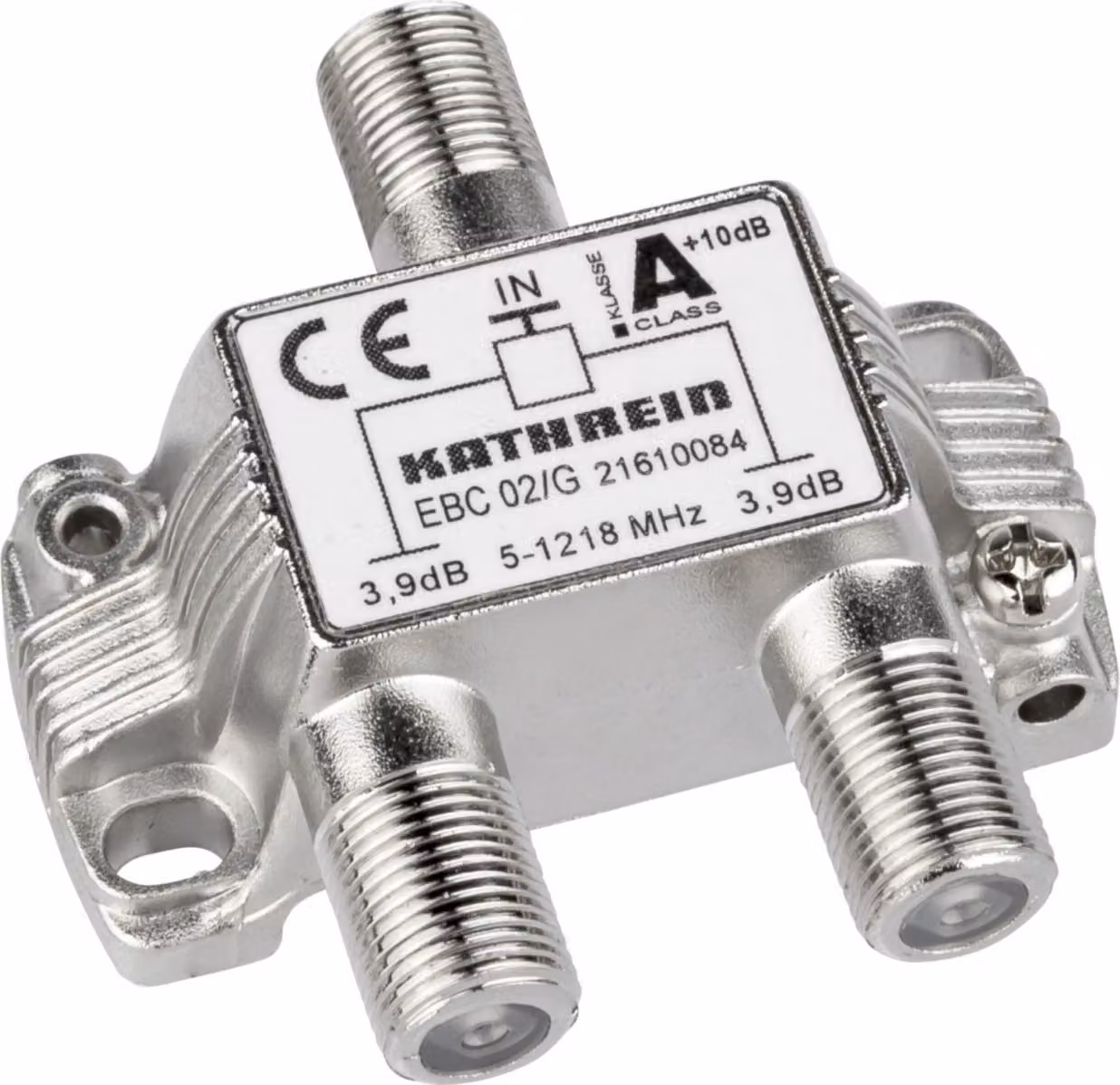 KATHREIN Splitter doppio 5-1218 MHz connettore F EBC 02/G
