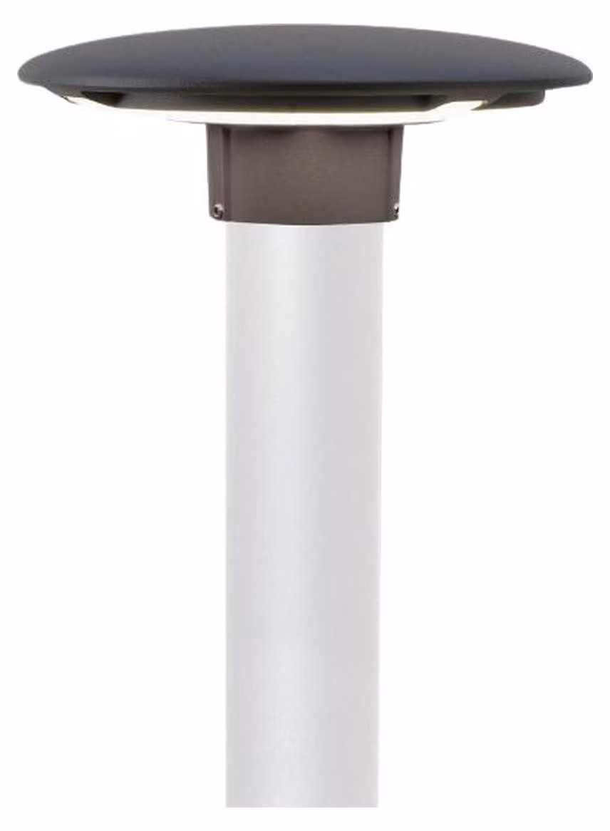 Testa Palo In Alluminio Grigio Led 18W 760 Lm 3000K Head