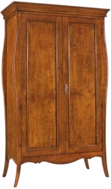 Armadio classico a 2 ante in legno finitura noce Mobili 2G L/P/H: 127 x 64 x 212 cm – 1