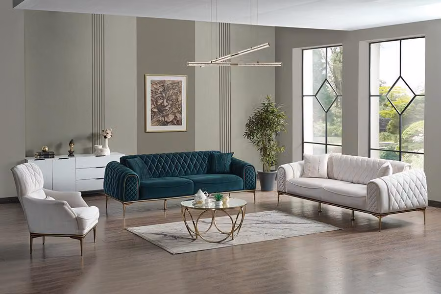 Couch Hochwertige Sofagarnitur 3 2 Sitzer Garnitur Moderne Sofa 1 Sitzer Möbel