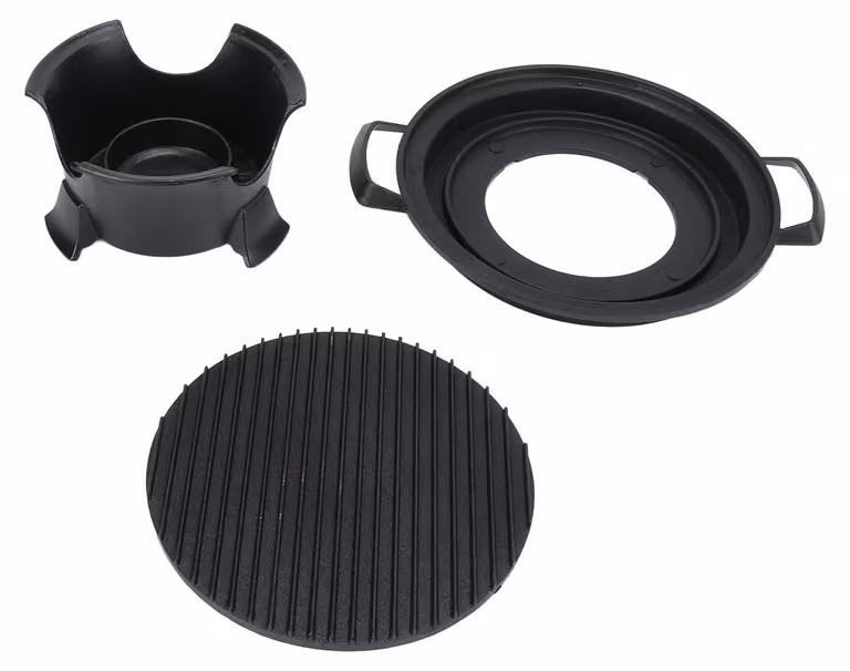 Griglia da tavolo portatile Hibachi in alluminio pressofuso con piastra antiaderente, ideale per picnic e campeggio all'aperto