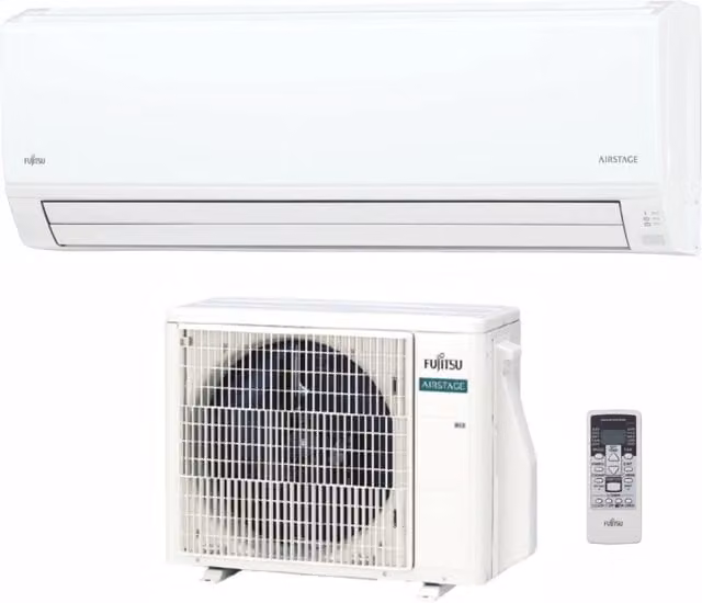 Condizionatore Split Mobile Fujitsu ASEG24KLCA da 24000 Btu, Classe Energetica A++, Colore Bianco