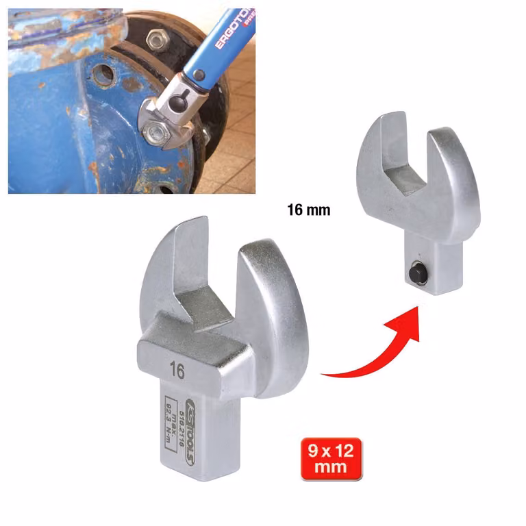 KS TOOLS Chiave combinata 9x12 mm 16 mm - 516.2116