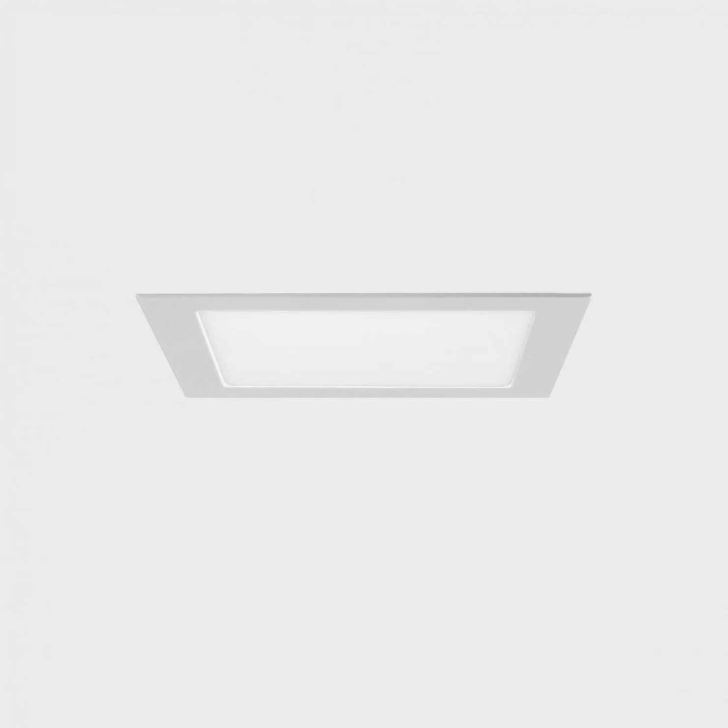 KOHL LIGHTING KOHL-Lighting DISC SQ apparecchio da incasso con cornice 172X172 mm bianco 12 W CRI 80 3000K 1.10V