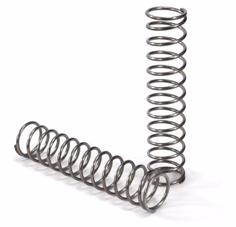 Confezione da 4 molle a compressione, acciaio inossidabile, 90 mm, diametro 1,7 mm, lunghezza 16 mm, peso 3,6 kg
