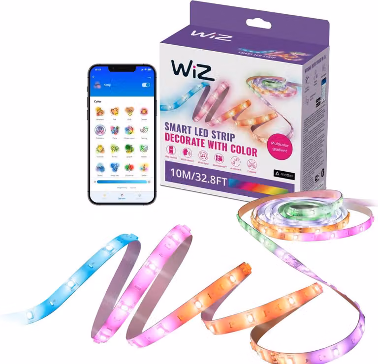 WiZ Smart WiFi RGBIC LED strip