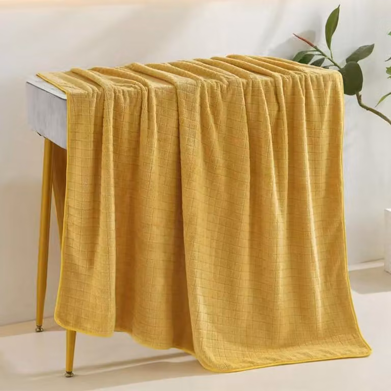 Lenzuola per lettino da massaggio senza foro, coperta per asciugamano, coprisedile per massaggio lavabile, asciugamano per massaggio riutilizzabile, ideale per centri estetici e saloni di bellezza (100x190 cm)