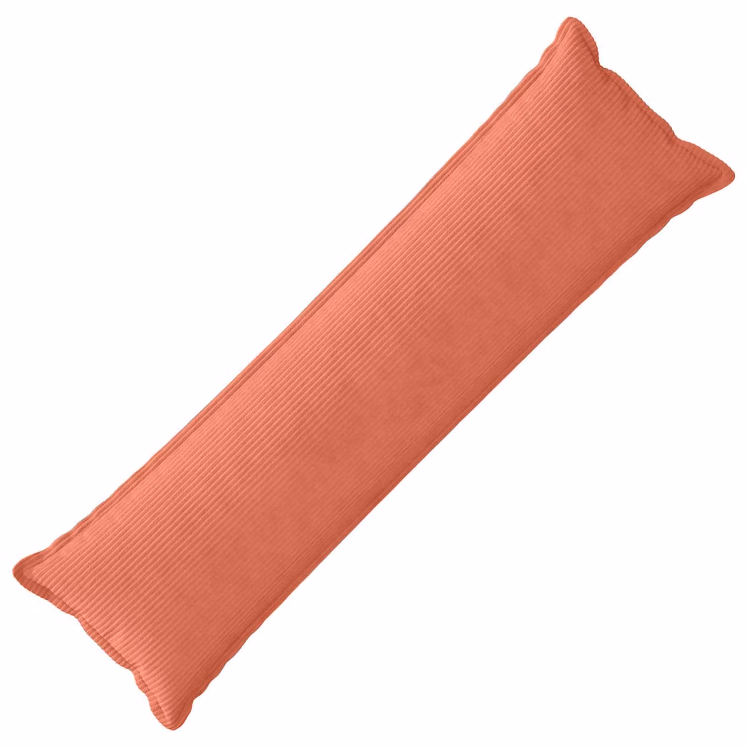 Federa vidaXL HOUTEN in velluto a coste, Rosso Arancio, 40 x 145 cm