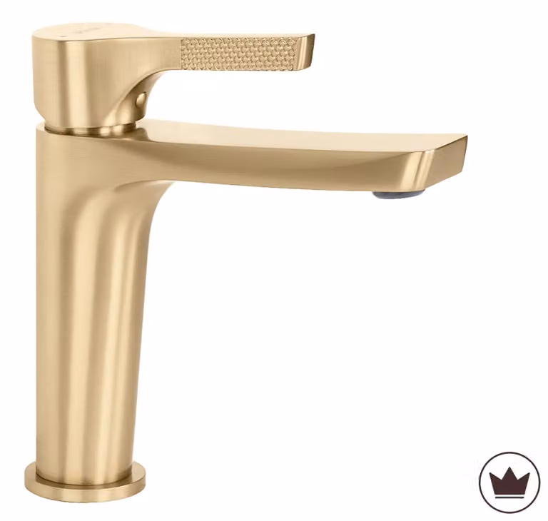 Rubinetto Per Lavabo REA Premium Maxim Brush Gold