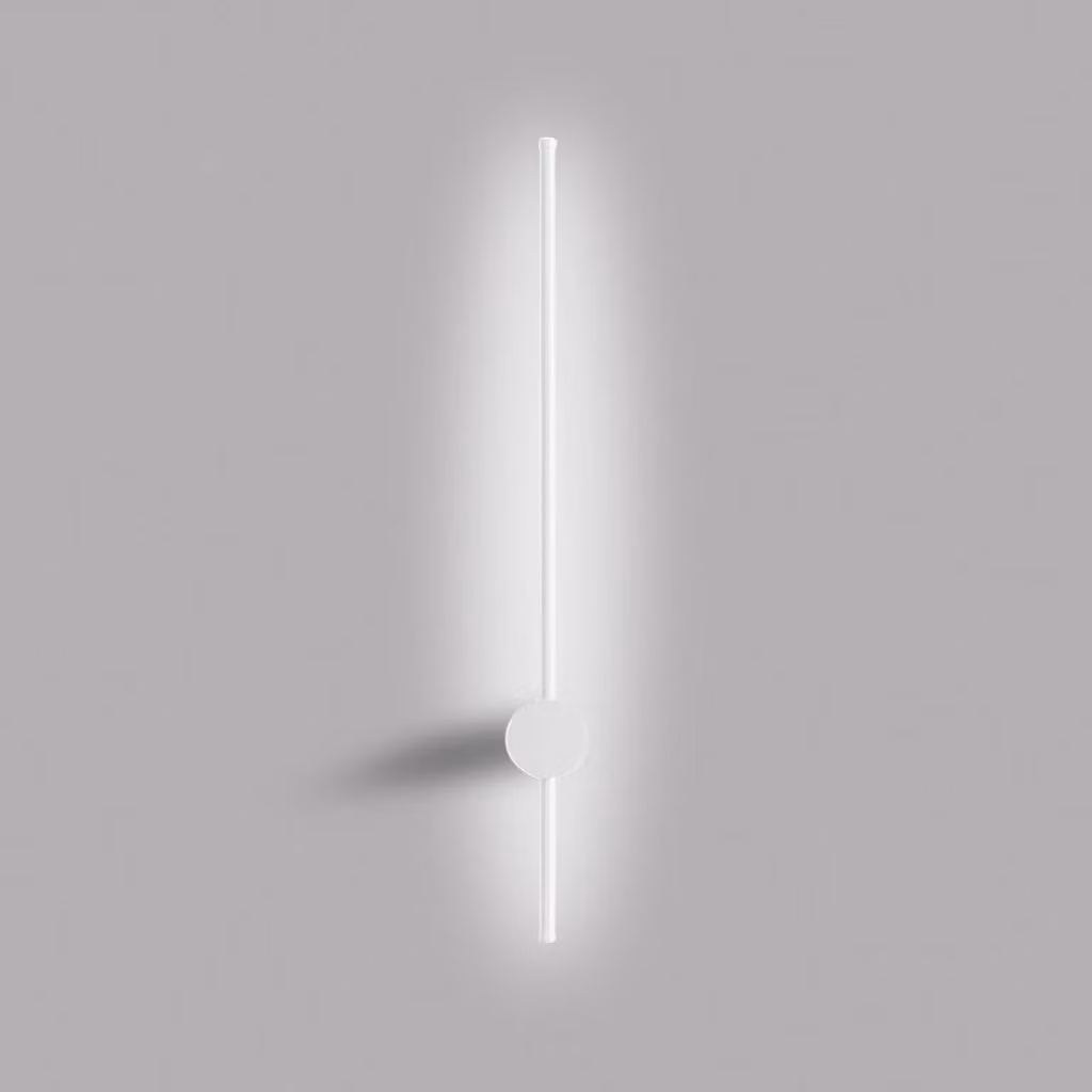 Lampada a parete LED Enila Gealuce, design moderno, colore bianco, 20W, 1410lm, 3000K, dimmerabile con tecnologia taglio di fase e push, montatura in alluminio – 2