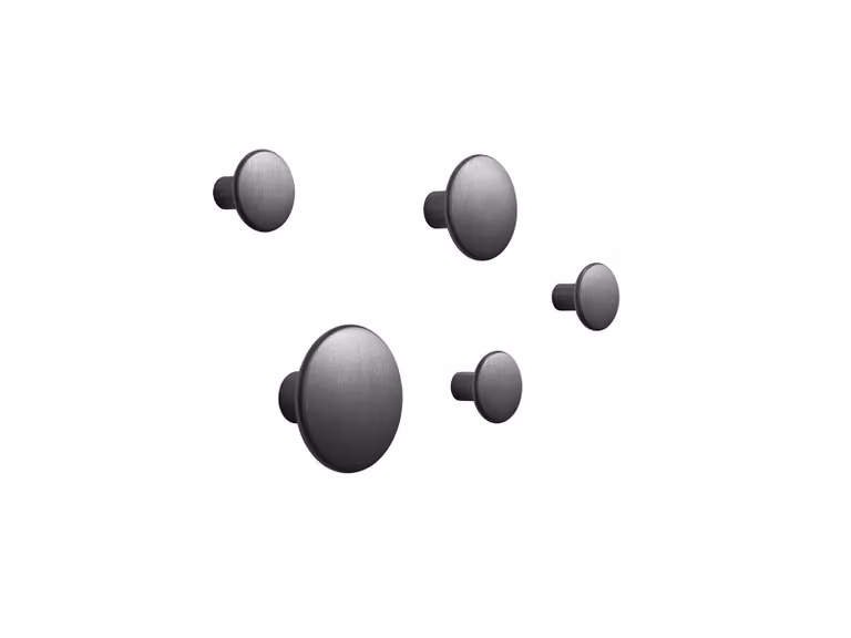 Dots Metal Appendiabiti Set da 5 pz