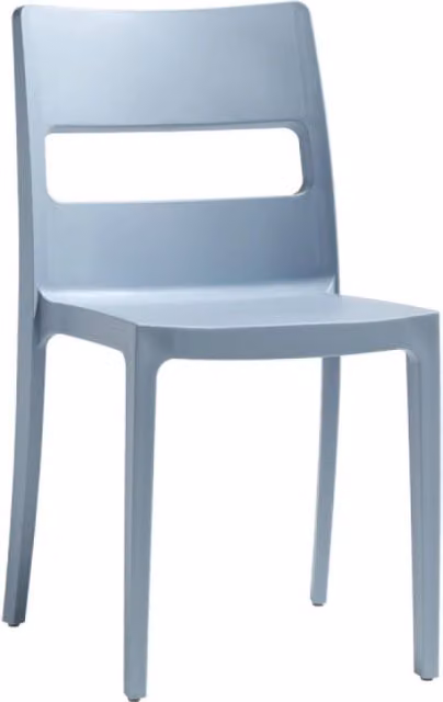 SET SEI SEDIE SAI TECNOPOLIMERO SCAB DESIGN MADE IN ITALY - Azzurro 62