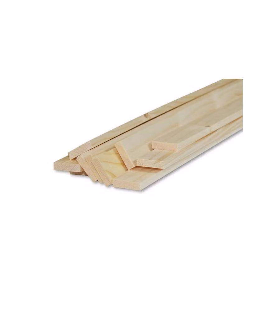 Pircher Listelli Abete Piallati 10x30x1000 Mm - Legno per Fai-da-Te
