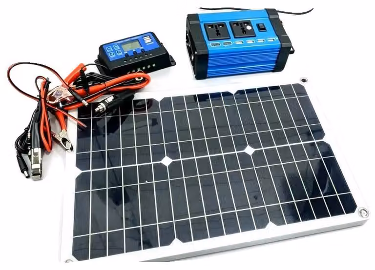 Kit di pannelli solari, inverter ad alta efficienza, doppia porta USB, kit da 220V