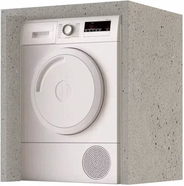 Porta Lavatrice Asciugatrice Savini Senza Ante 79 x 91 x 65 cm Tortora 2
