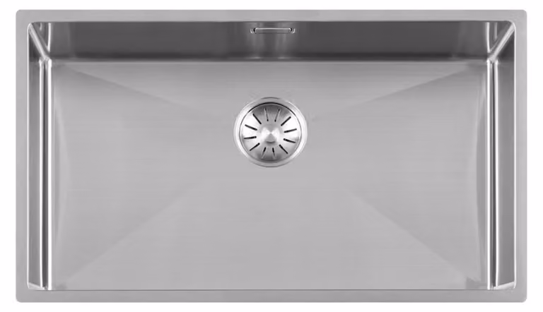 Lavello da cucina Togo, acciaio inossidabile, modello 74R, dimensioni 780x440 mm