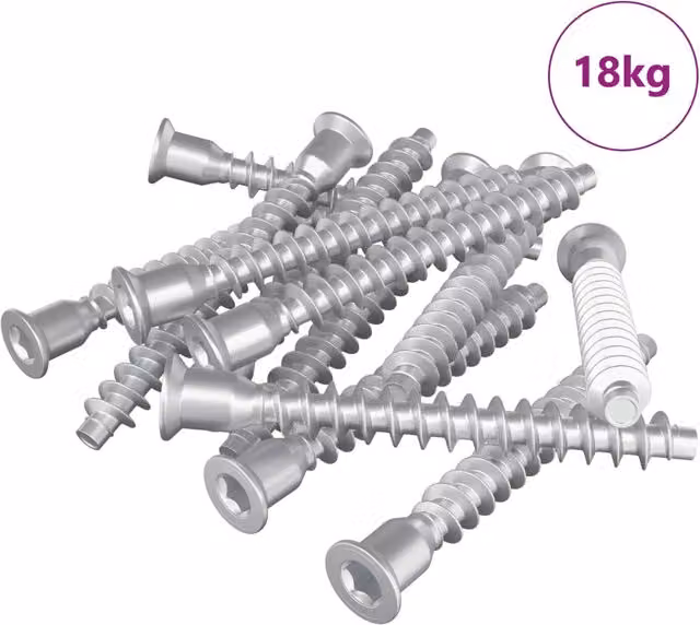 Viti confermat 2100 pz Argento Metallo CFW2410440