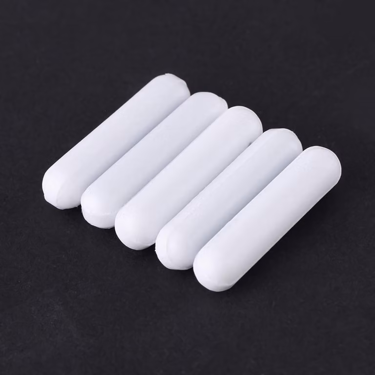 Set di 5 agitatore magnetico, pale in PTFE, dimensioni C7*30mm