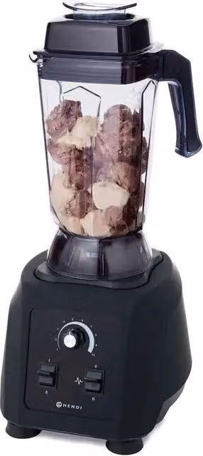 Blender per bar, HENDI, 2,5L, Nero