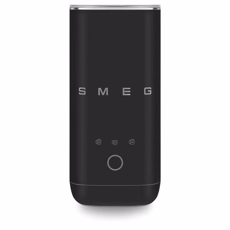 Smeg Montalatte elettrico, nero con finitura opaca - MFF02BLMEU