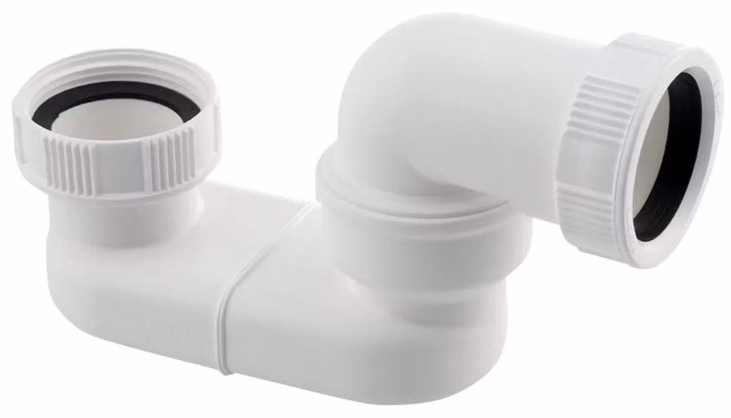 CERANO - Sifone girevole per vasca - plastica - 6/4" - DN40 - bianco