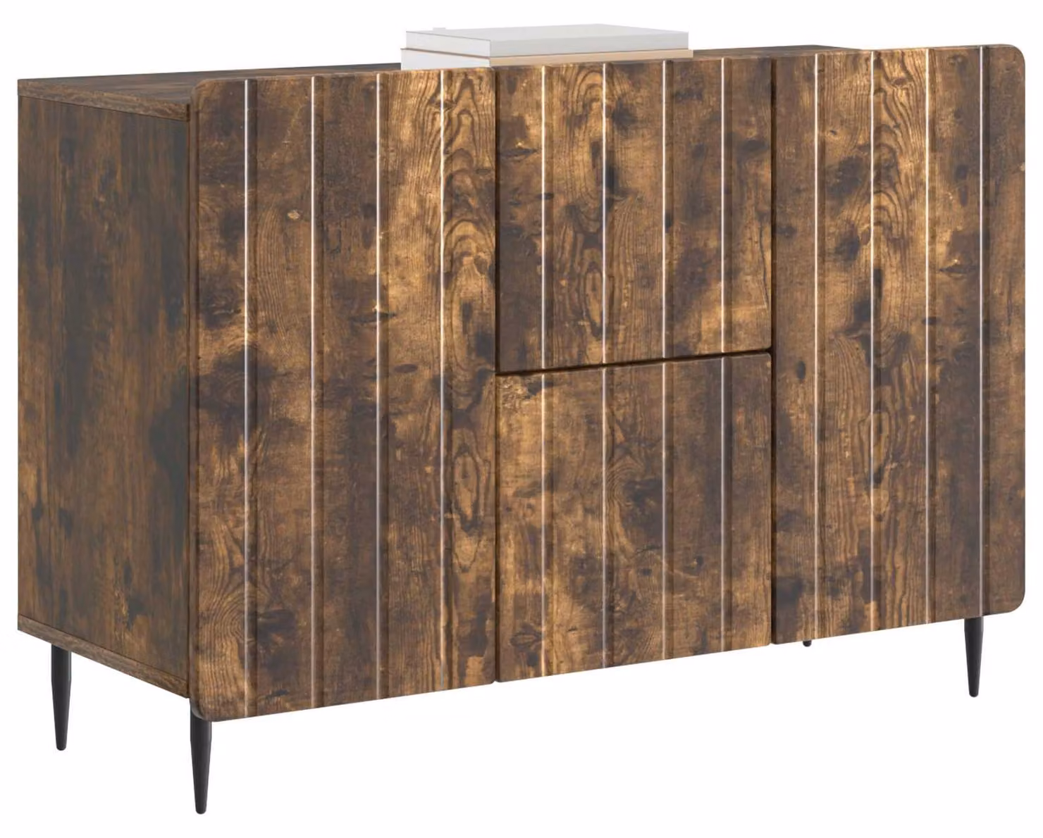 Credenza Rovere Fumo 89 x 34,5 x 62 cm Legno ingegnerizzato