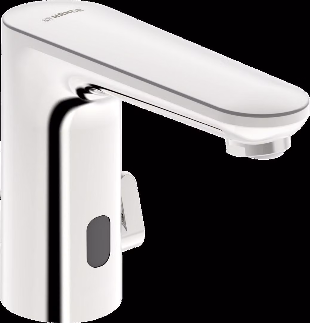 HANSA HANSAELECTRA Digital Robinetterie de lavabo, sans contact, bloc dalimentation, basse pression, Bluetooth, 92731129, 92731129