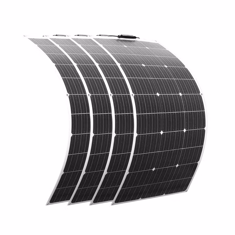 Pannello solare flessibile Xinpuguang, alta efficienza del 24%, design impermeabile, 400W