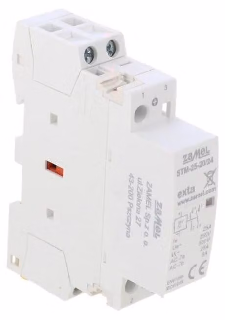 Modulo di protezione da sovraccarico, 25A, 2 poli, 24VDC, tipo: STM-25-20/24V, codice: EXT10000289