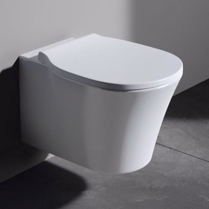 CONNECT AIR, AQUABLADE AquaBlade Pacchetto combinato lavabo sospeso bianco bianco con chiusura soft-closing