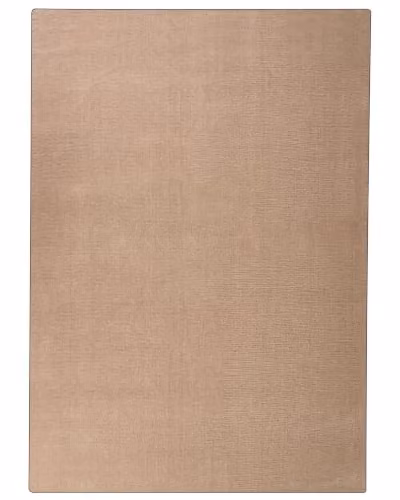 Beliani Tappeto moderno in poliestere a pelo lungo, tuftato a macchina, rettangolare, 160 x 200 cm, beige sabbia,