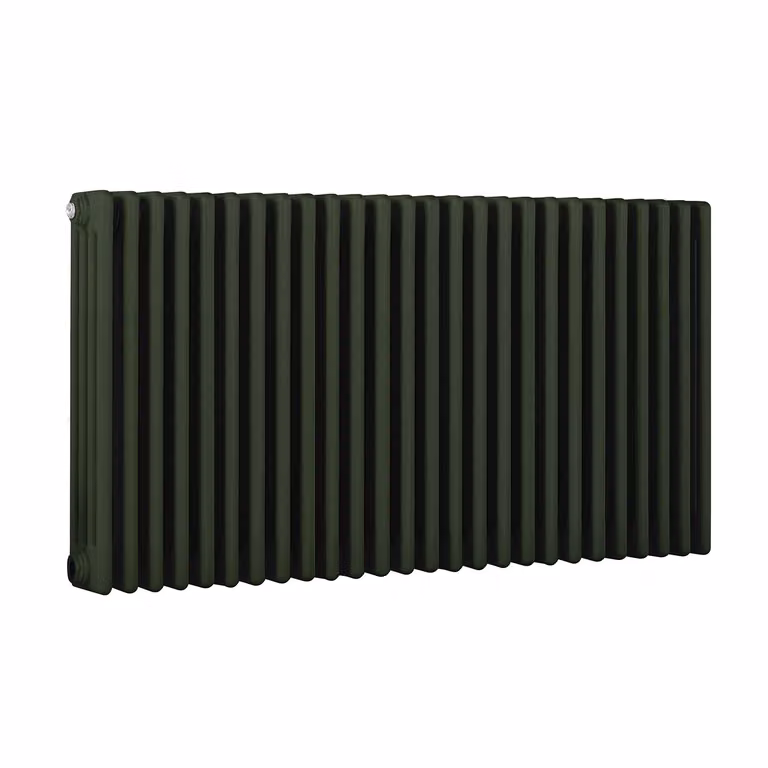 Radiatore Orizzontale a Colonne (4 Colonne) 600mm x 1190mm - Verde (Evergreen) - Regent