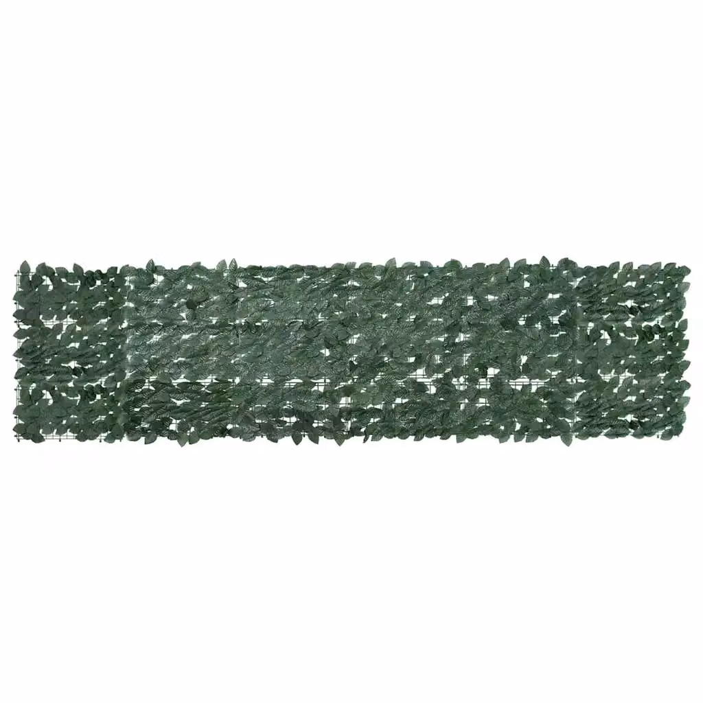 vidaXL Paravento da Balcone con Siepe Artificiale Verde, L 300 cm x H 75 cm