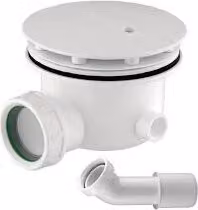 Raccordo di scarico Hoesch Compact d= 90 mm, bianco